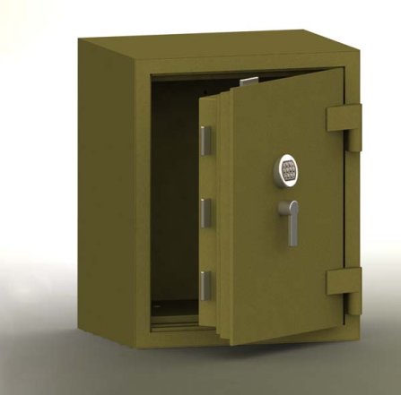 Nábytkový trezor s elektr. zámkem
