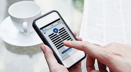 Ovládání zámku ENTR pomocí smartphone